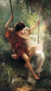 Pierre Auguste Cot Spring, 1873 oil